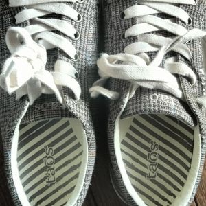 Taos Plaid Print Sneakers